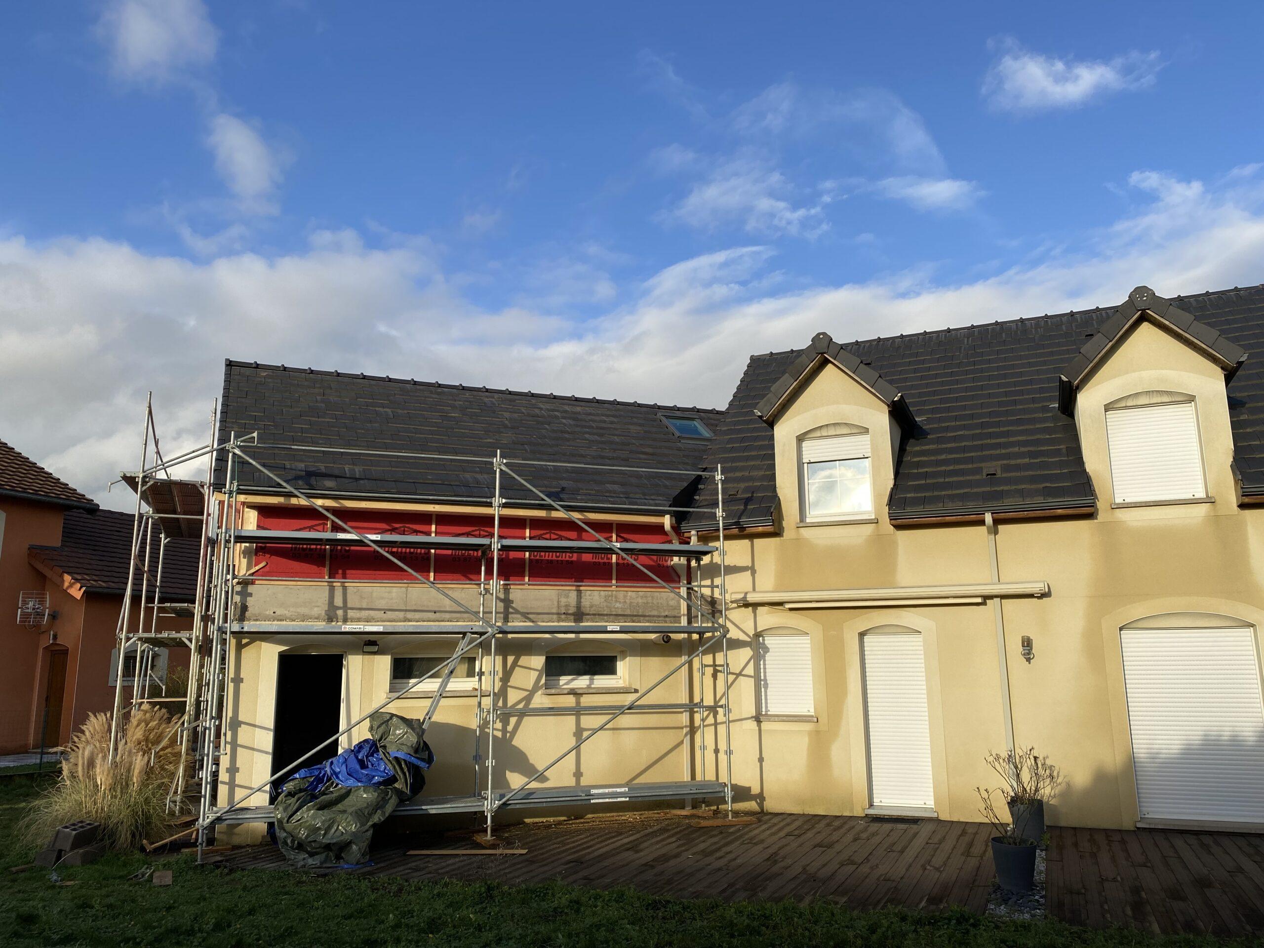 Étapes d'agrandissement d'une maison par LORConstructeurs